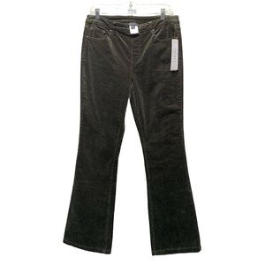 Green Corduroy Flare Pants